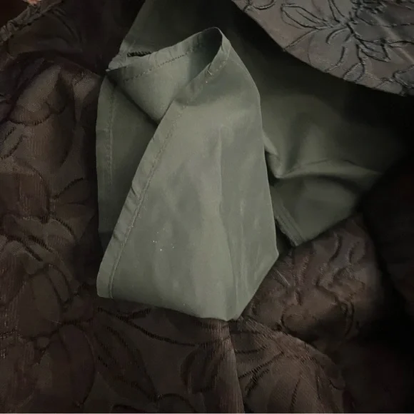 Rihoas Green Sweetheart Neck Jacquard Midi Dress Size Small | 4‎ - Picture 7 of 12